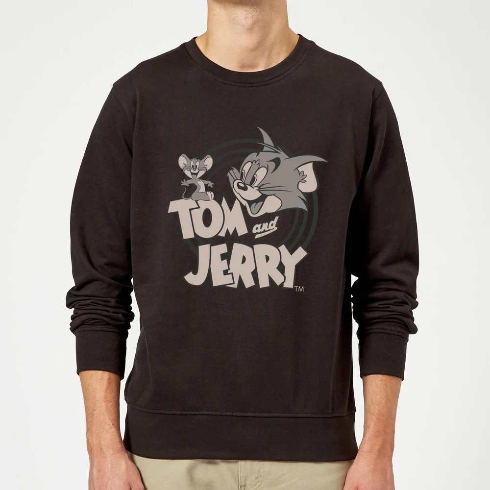 Tom & Jerry Circle Pullover - Schwarz - S Bild 1