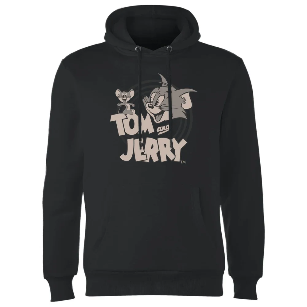 Tom & Jerry Circle Hoodie - Schwarz - S Bild 1