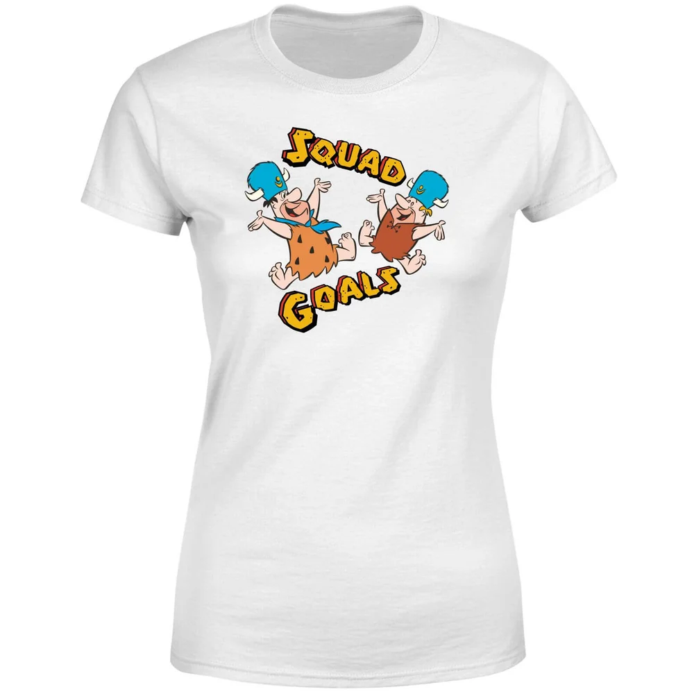 Familie Feuerstein Squad Goals Damen T-Shirt - Weiß - S Bild 1