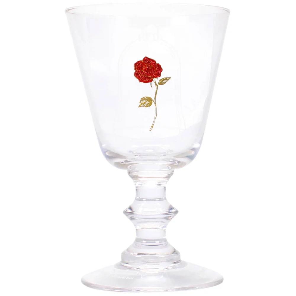 Die Schöne und das Biest Glaskelch - Rosé Bild 1