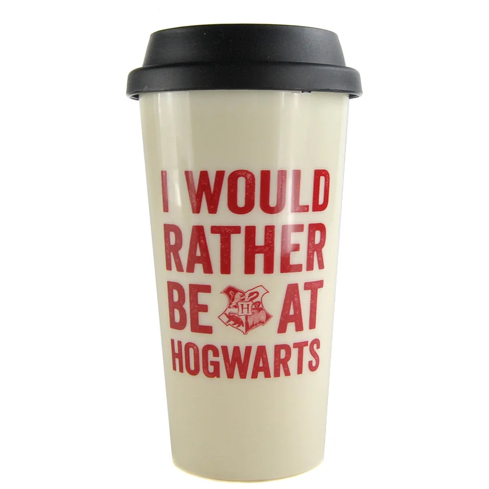 Harry Potter Reisebecher (Hogwarts Motto) Bild 1