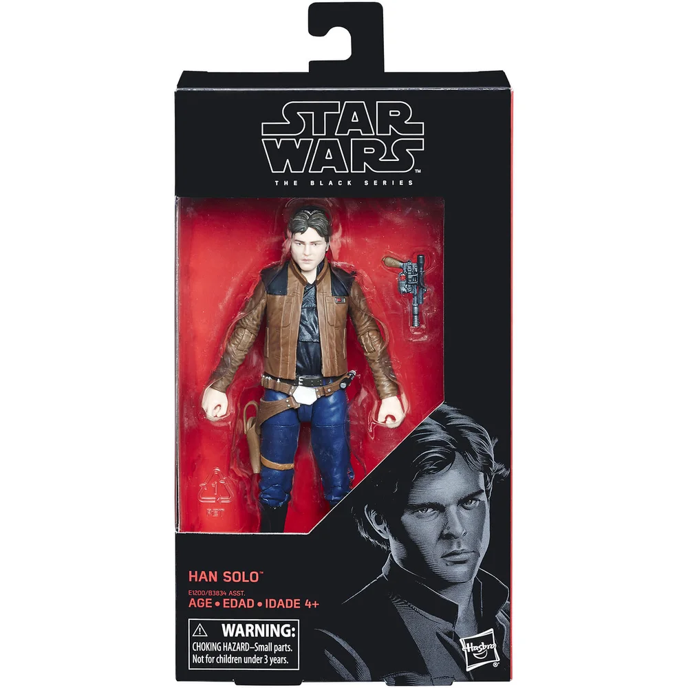 Hasbro Star Wars The Black Series Han Solo 6-Inch Figure Bild 1