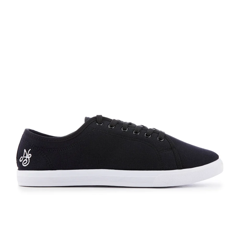 Native Shore Men's Coast Plimsolls - Black - UK 7 - Schwarz Bild 1