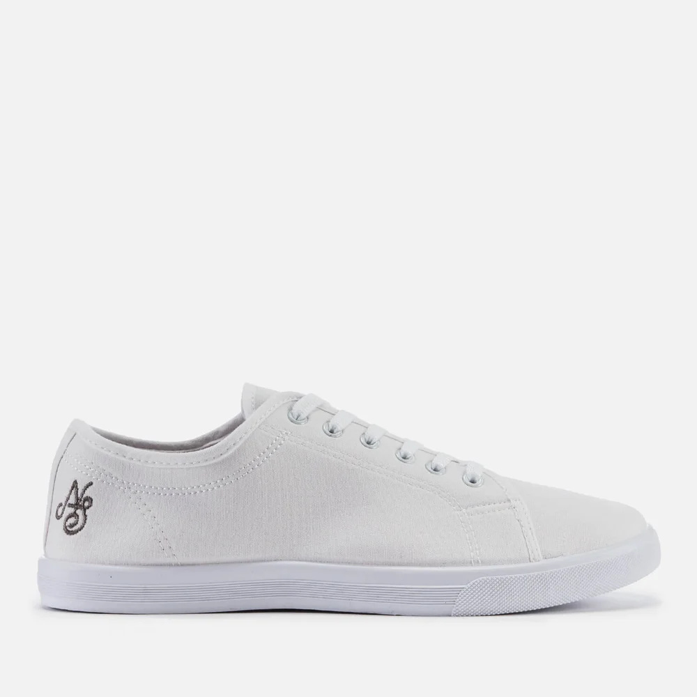 Native Shore Men's Coast Plimsolls - White - UK 7 - Weiß Bild 1