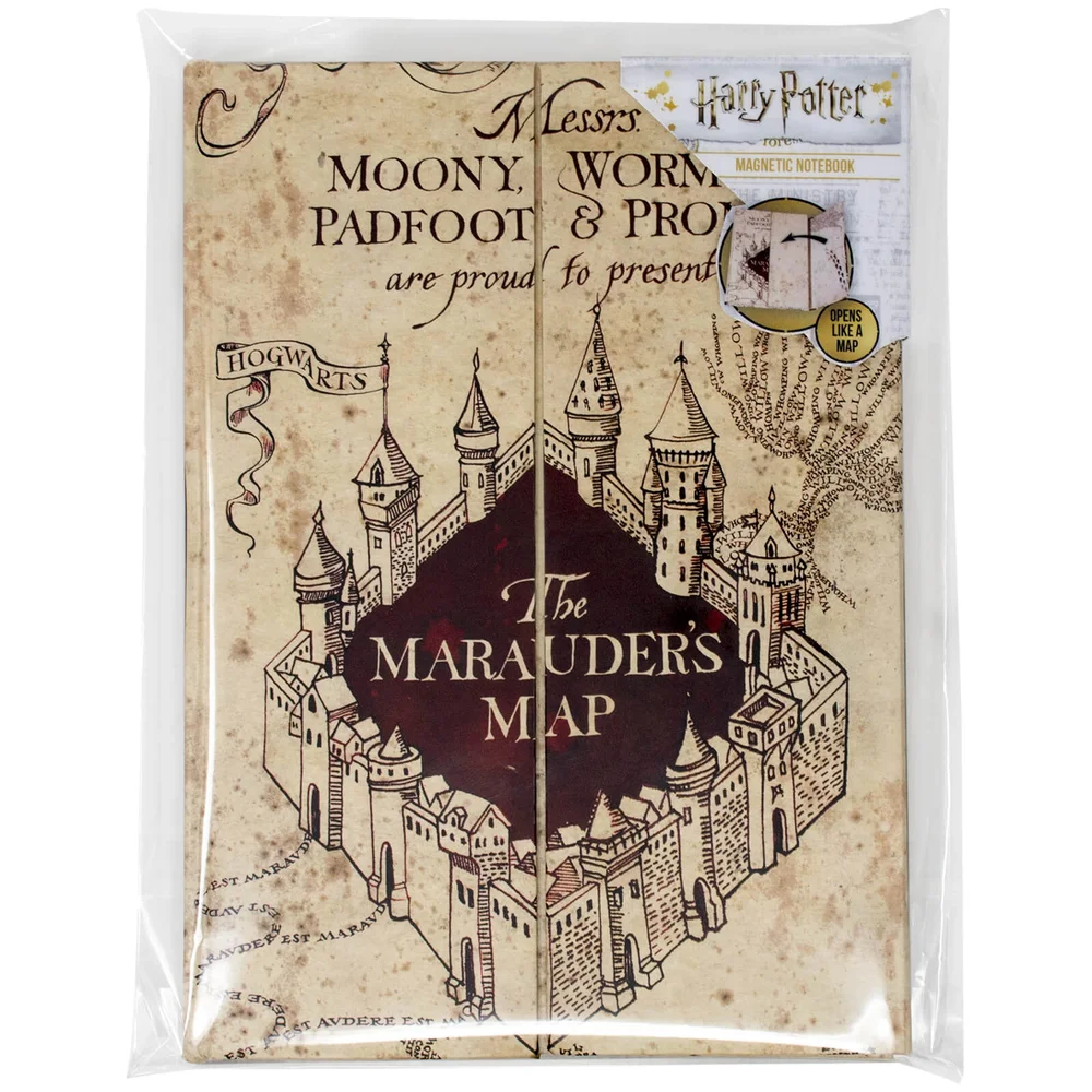 Harry Potter Maurader's Karte A5 Notizbuch Bild 1