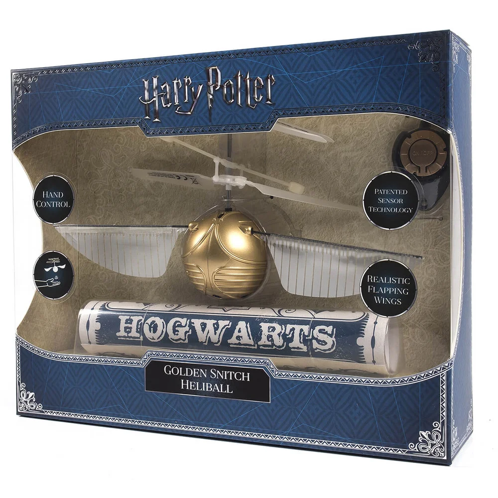 Harry Potter Golden Flying Snitch Heliball Bild 1