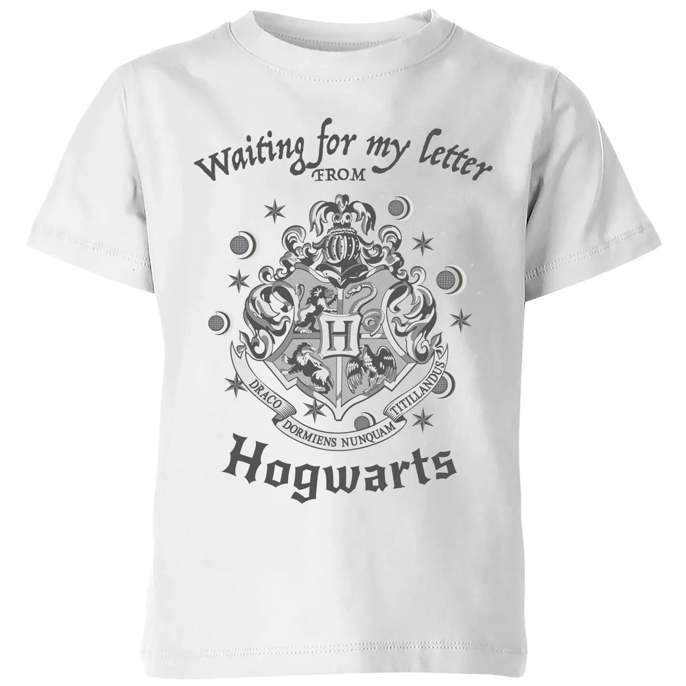 Harry Potter Waiting For My Letter From Hogwarts Kinder T-Shirt - Weiß - 3-4 Jahre Bild 1