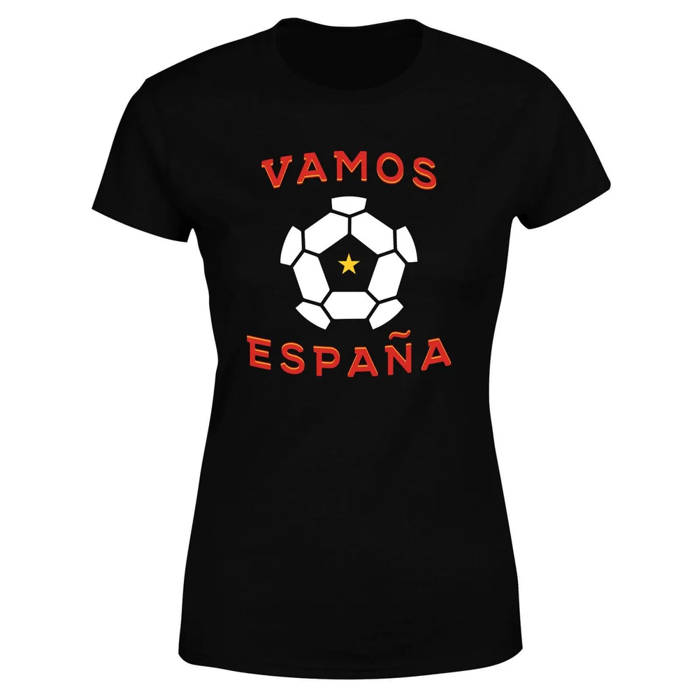 Vamos Espana Damen T-Shirt - Schwarz - 3XL Bild 1