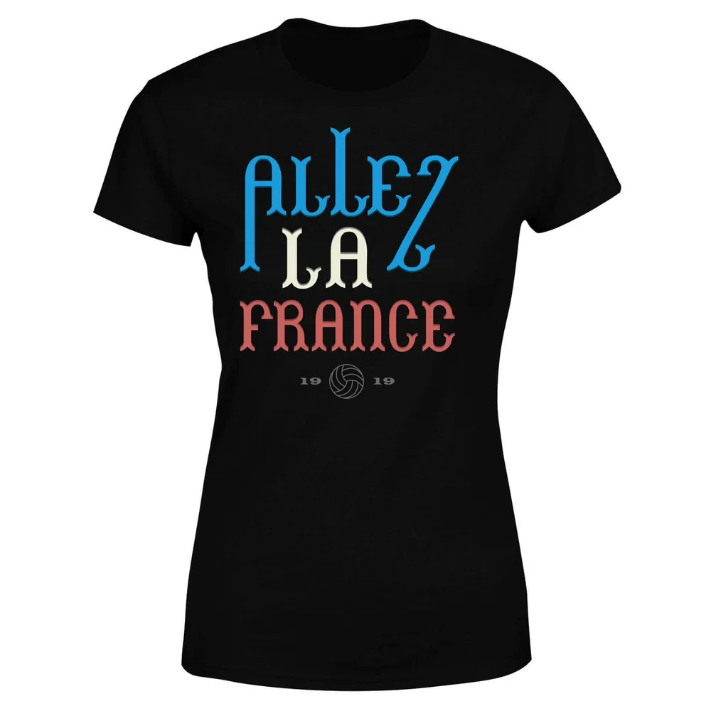 Allez La France Damen T-Shirt - Schwarz - 3XL Bild 1