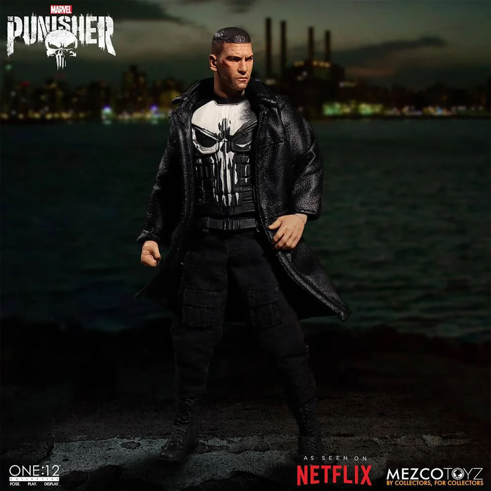 Mezco One:12 Collective Marvel Comics Action Figure - The Punisher Bild 1