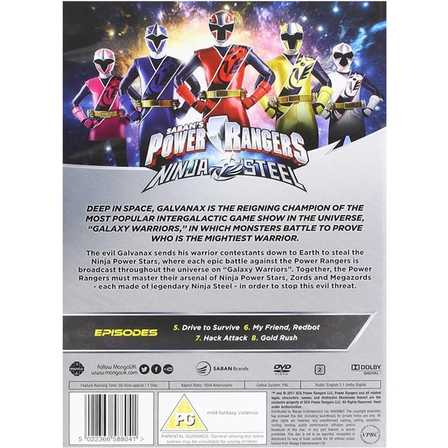 Power Rangers Ninja Steel - Überleben (Band 2) Episoden 5-8