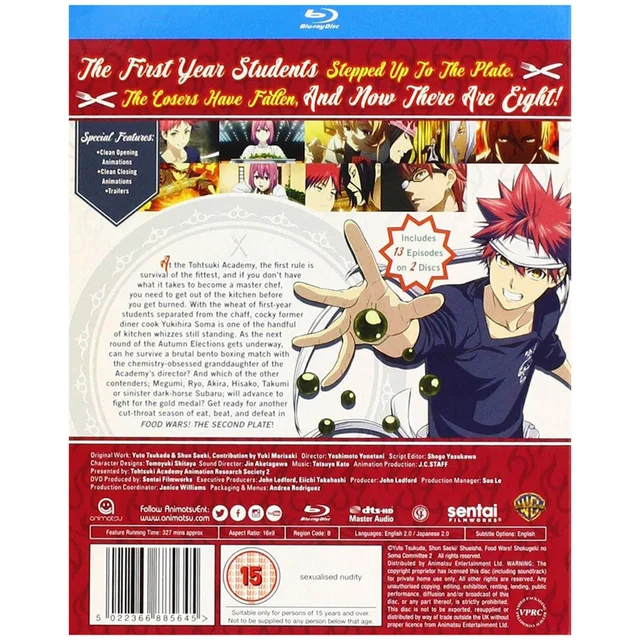 Food Wars! - Staffel 2 (Episoden 1-13)