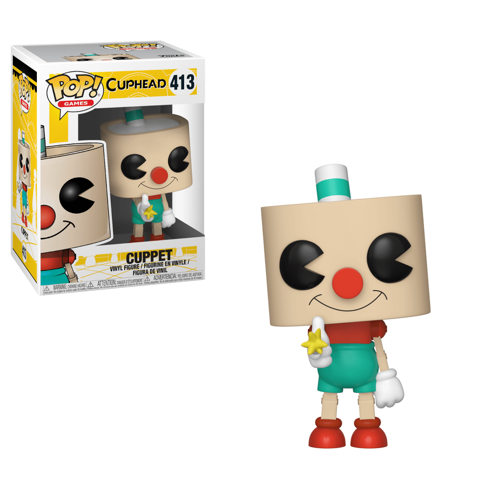 Cuphead Puphead Pop! Vinyl Figur Bild 1