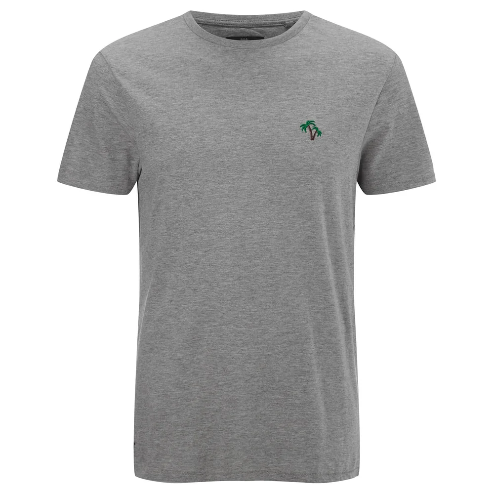Threadbare Men's Forks T-Shirt - Grey Marl - S - Grau Bild 1