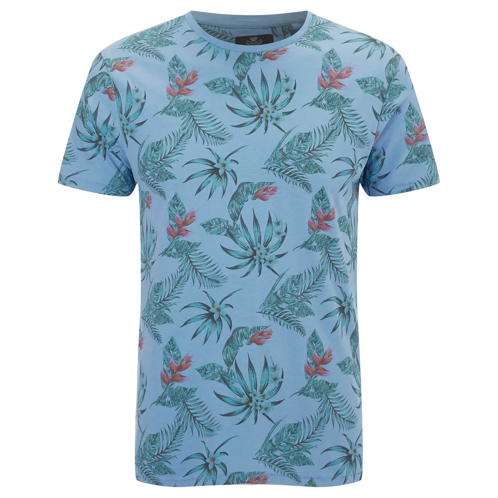 Threadbare Men's Kedgeree T-Shirt - Denim Marl - S - Blau Bild 1