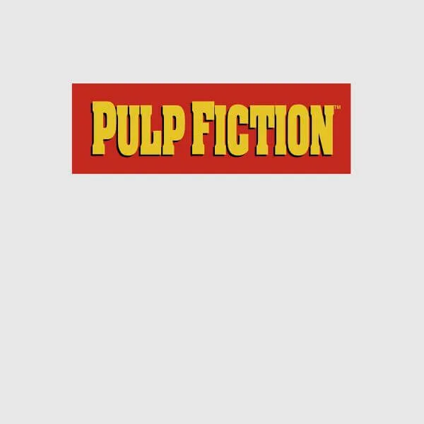 Pulp Fiction Logo Damen T-Shirt - Grau