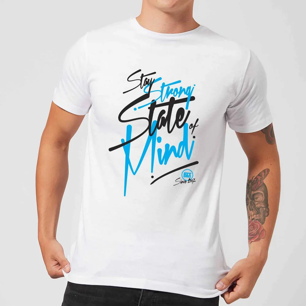 Stay Strong State Of Mind Men's T-Shirt - White - 5XL Bild 1