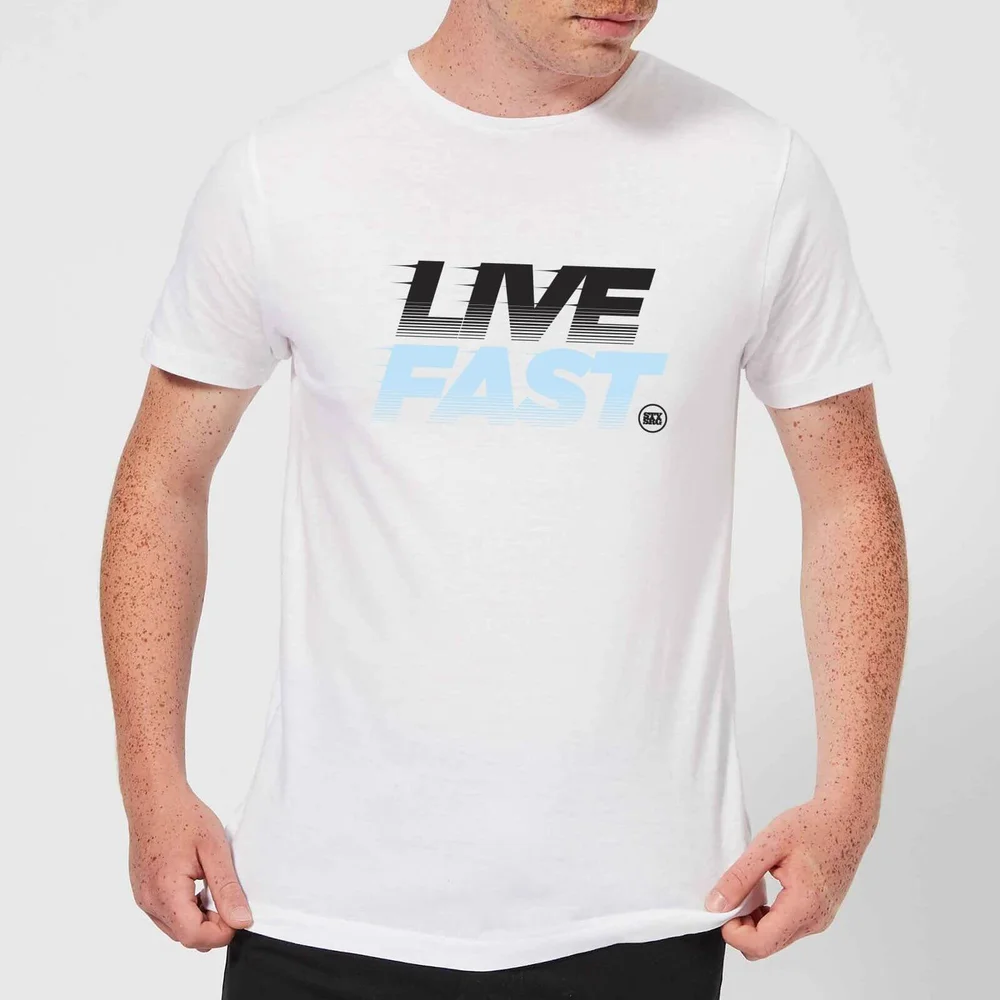 Stay Strong Live Fast Men's T-Shirt - White - 5XL Bild 1