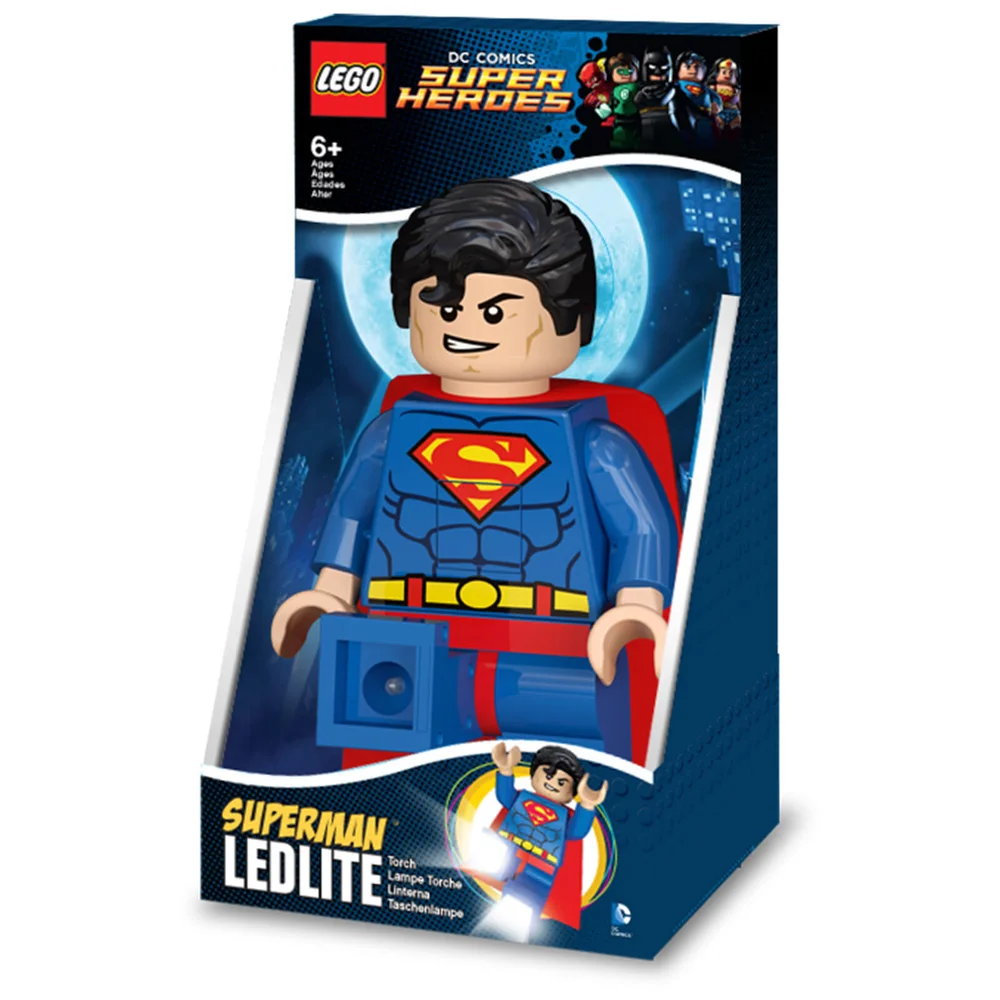 LEGO DC Comics Super Heroes Superman Torch with Batteries and 30 Minute Timer Bild 1