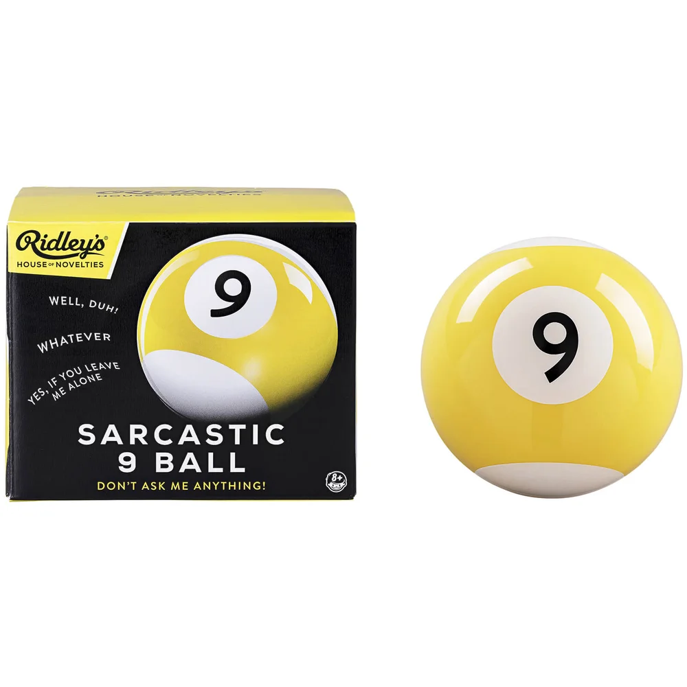 Ridleys Sarkastische 9 Ball Bild 1