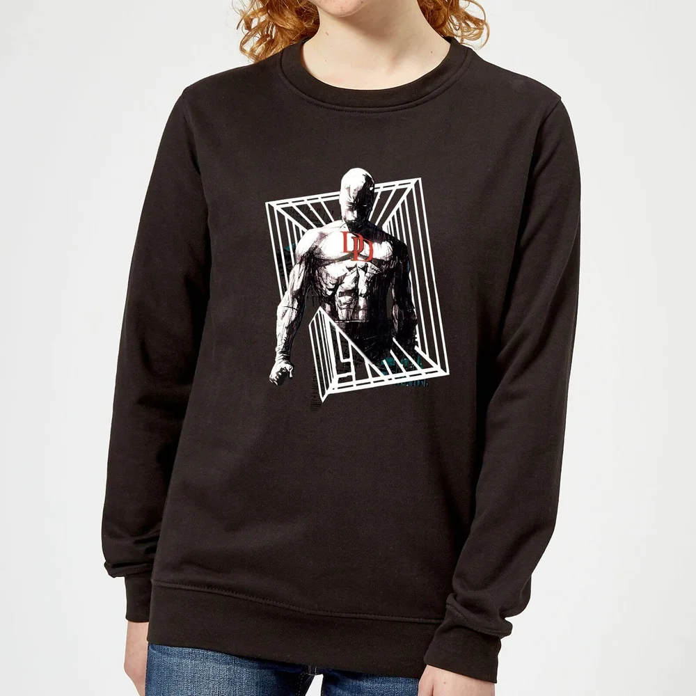 Marvel Knights Daredevil Cage Women's Sweatshirt - Black - S Bild 1