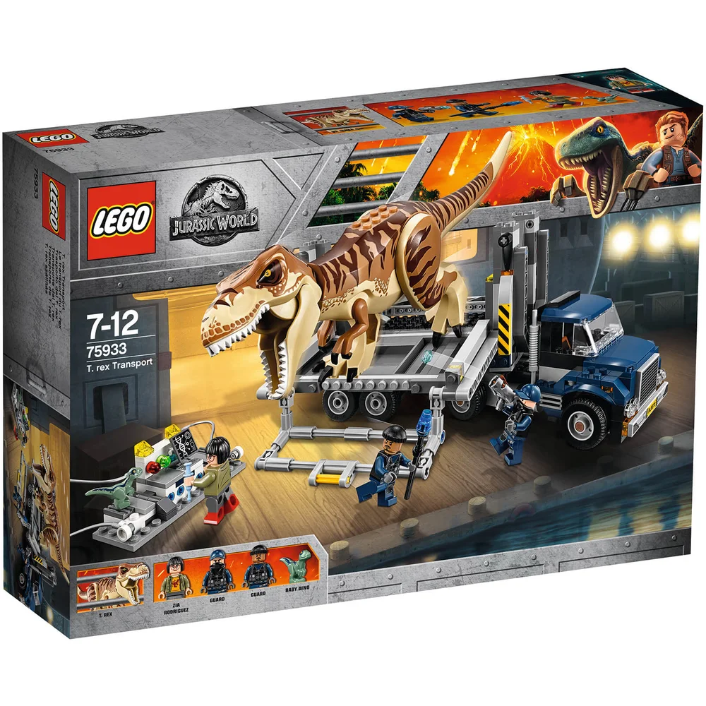LEGO Jurassic World: T. rex Transport (75933) Bild 1