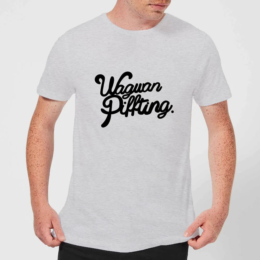 Wagwan Piffting Men's T-Shirt - Grey - S - Grau Bild 1