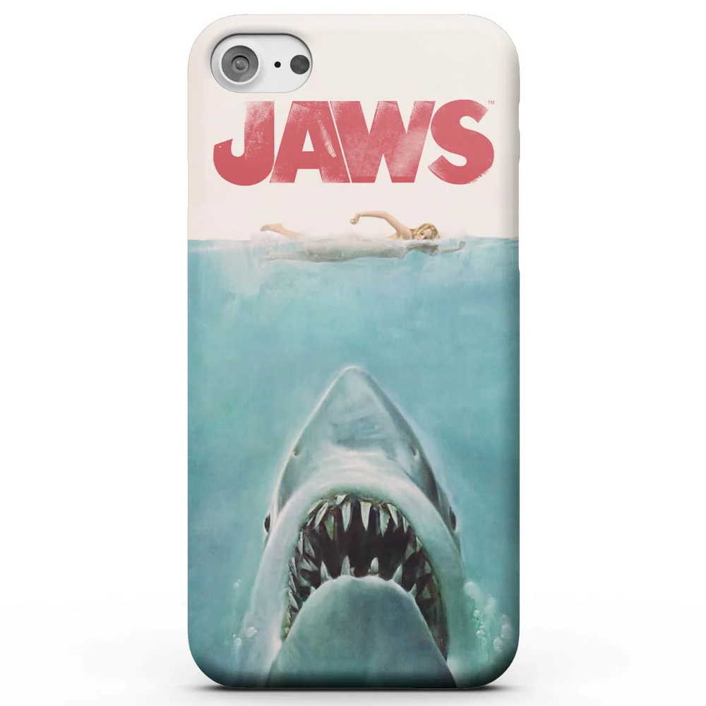 Jaws Classic Poster Smartphone Hülle - iPhone 5/5s - Snap Hülle Matt Bild 1