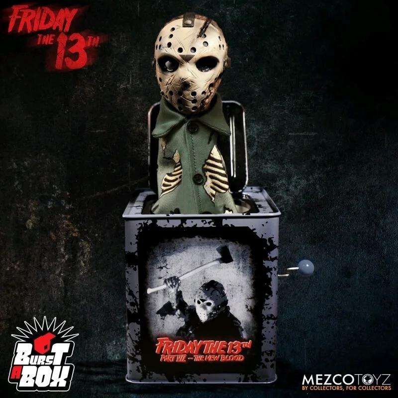 Mezco Freitag der 13. Jason Springfigur-Box Bild 1
