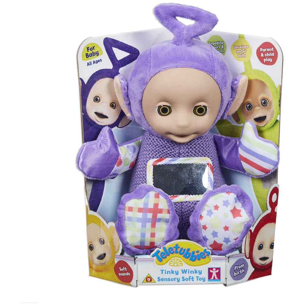 Teletubbies Tinky Winky Sensory Soft Toy Bild 1