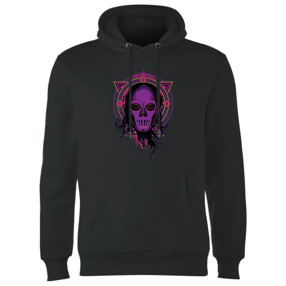 Harry Potter Neon Todesser Hoodie - Schwarz - S - Schwarz Bild 1