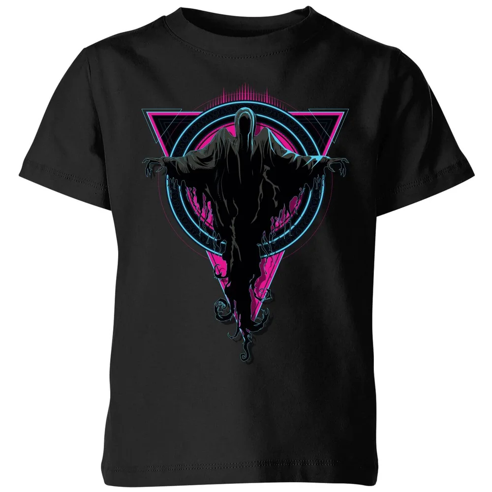 Harry Potter Neon Dementors Kinder T-Shirt - Schwarz - 3-4 Jahre - Schwarz Bild 1