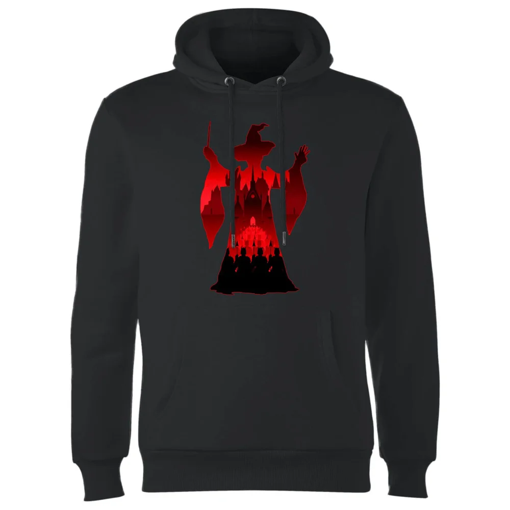 Harry Potter Minerva McGonagall Silhouette Hoodie - Schwarz - S - Schwarz Bild 1