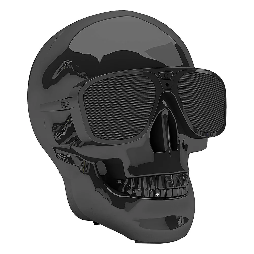 Jarre AeroSkull XS + Bluetooth Portable Speaker - Chrome Black Bild 1
