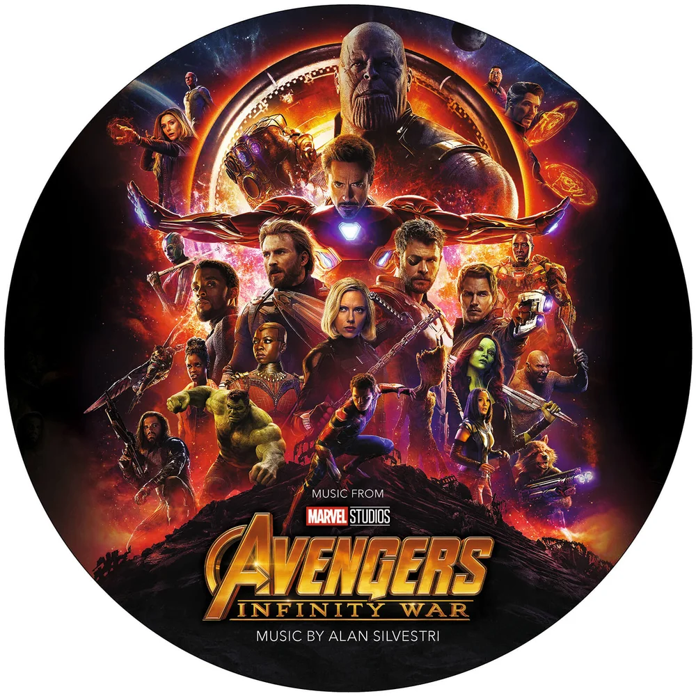Avengers: Infinity War Limitierte Auflage Picture Disc Vinyl LP Bild 1