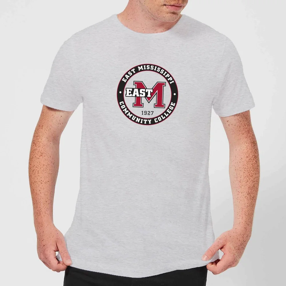 East Mississippi Community College Seal Men's T-Shirt - Grey - S Bild 1