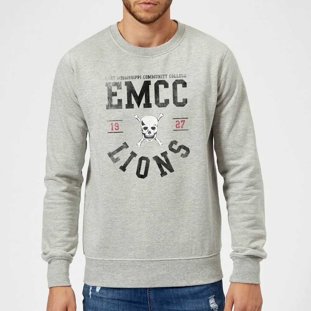 East Mississippi Community College Lions Sweatshirt - Grey - S - Grau Bild 1