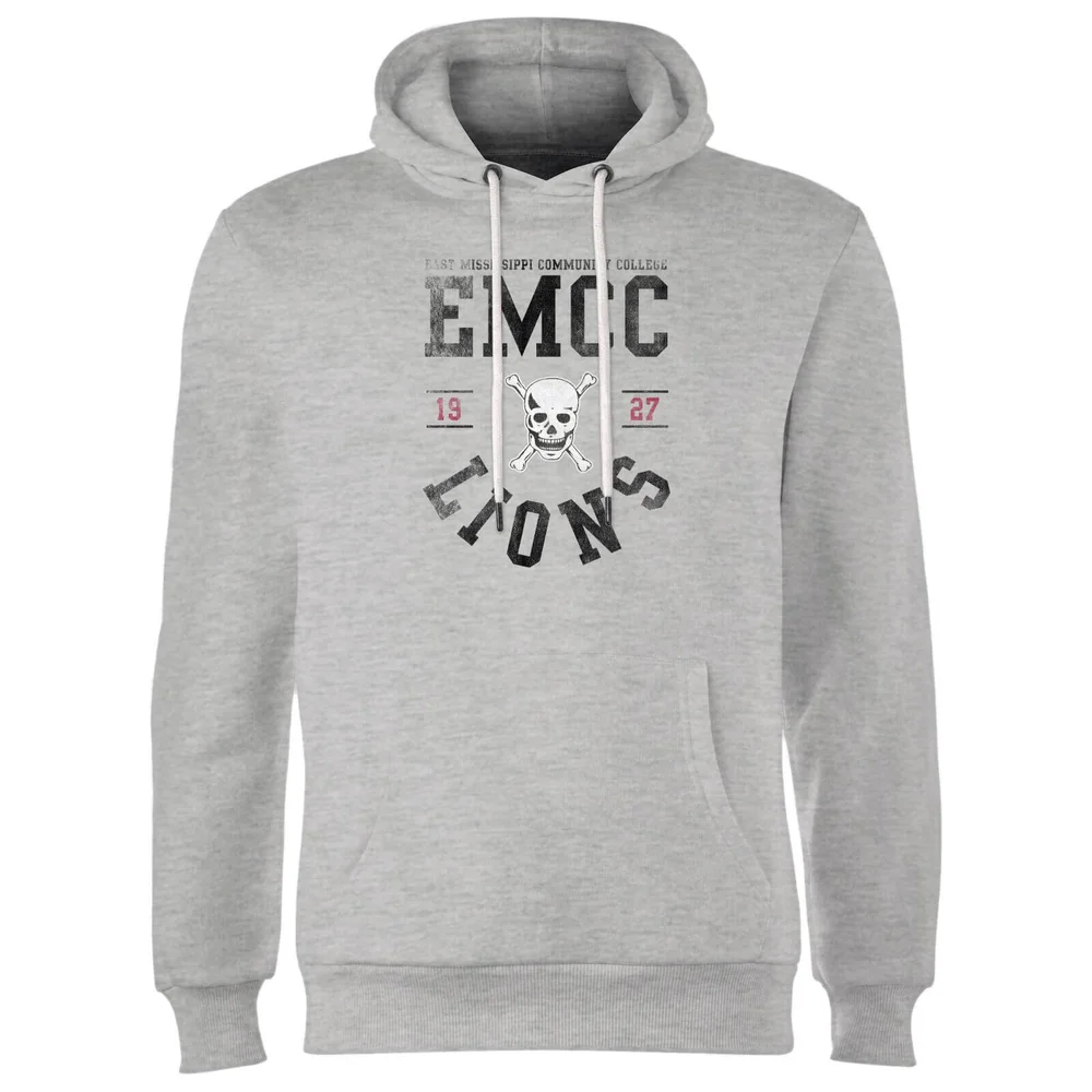 East Mississippi Community College Lions Hoodie - Grey - S - Grau Bild 1