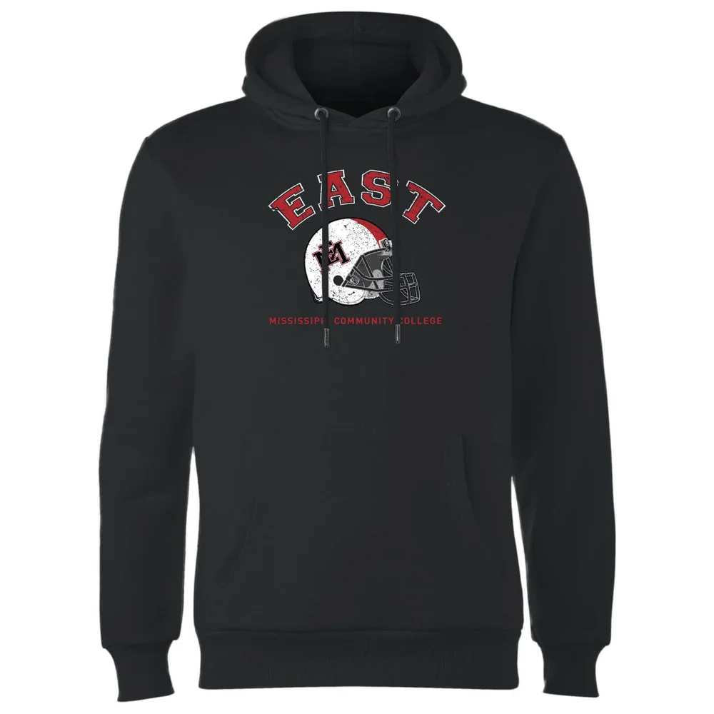 East Mississippi Community College Helmet Hoodie - Black - S Bild 1