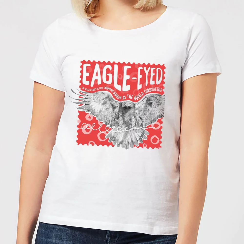 Natural History Museum Eagle Eyed Women's T-Shirt - White - S - Weiß Bild 1