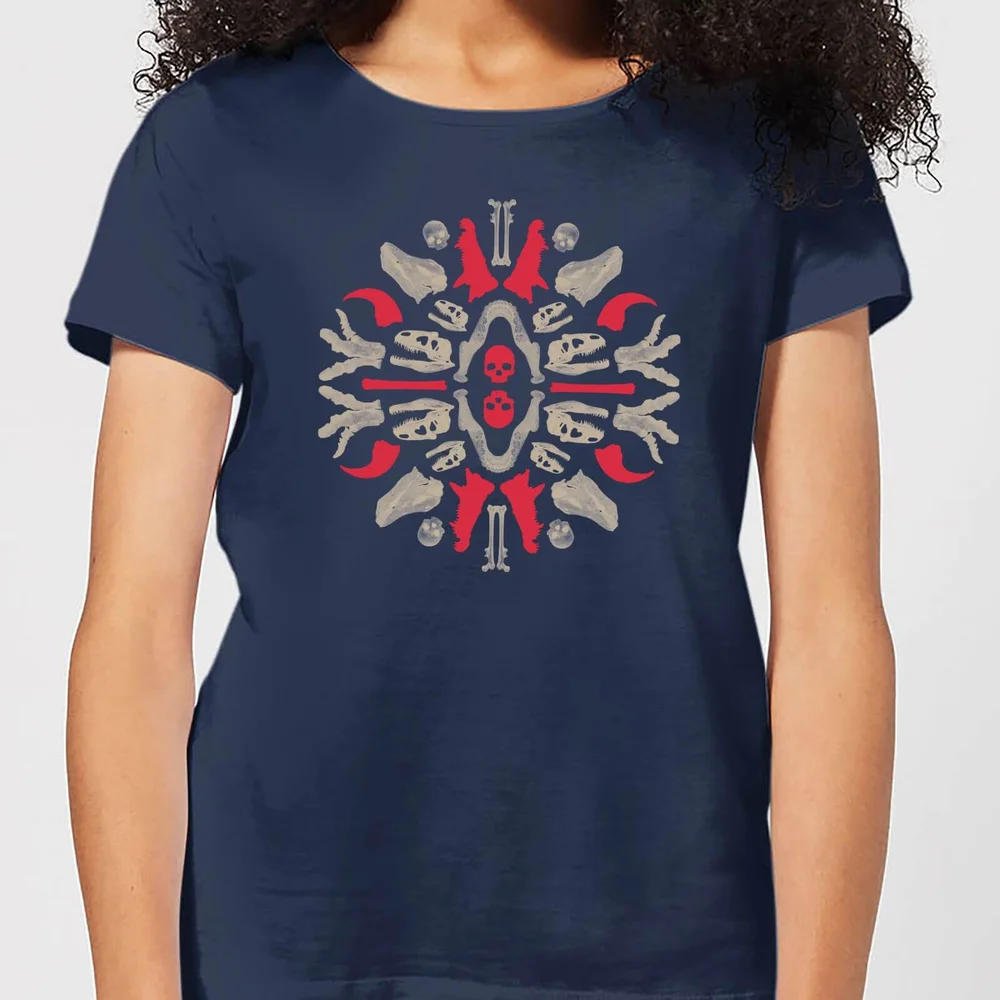 Natural History Museum Dinosaurs And Fossils Women's T-Shirt - Navy - S - Marineblau Bild 1