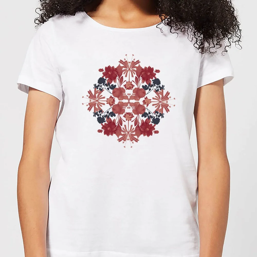 Natural History Museum Flowers And Leaves Women's T-Shirt - White - S - Weiß Bild 1