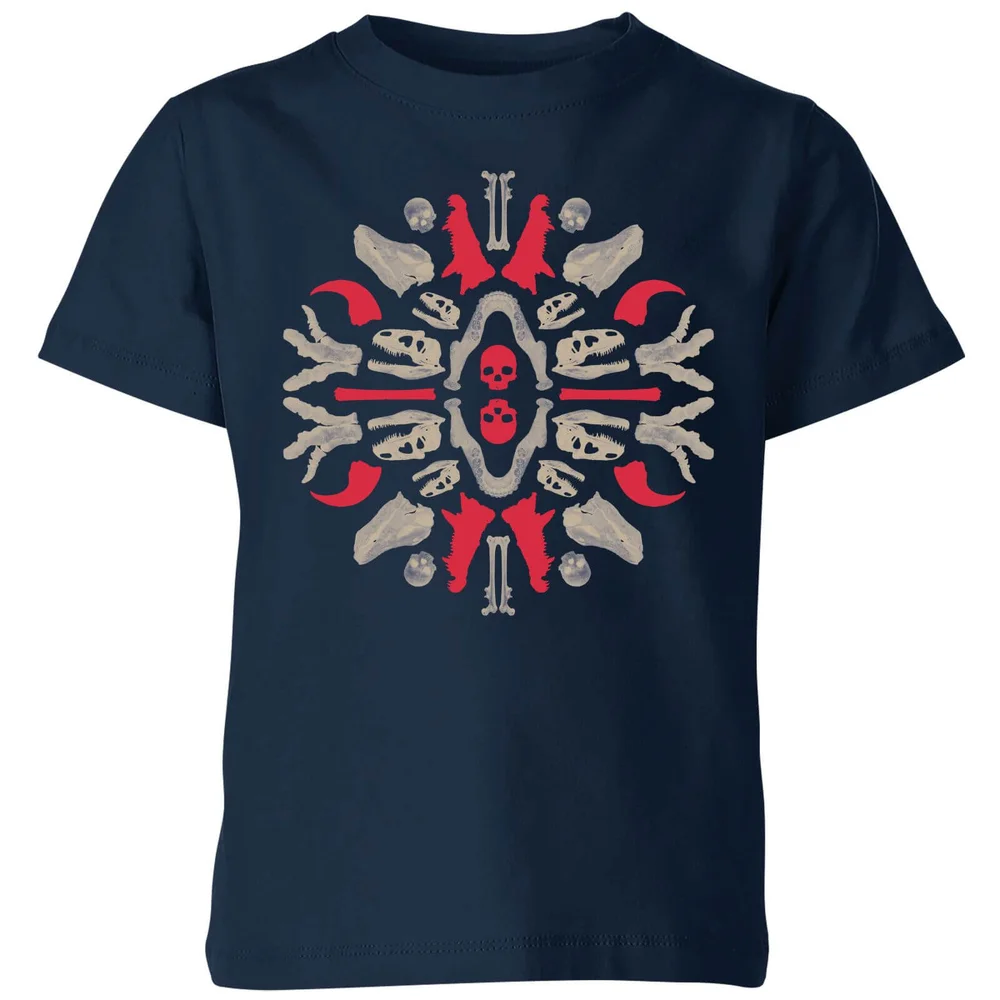 Natural History Museum Dinosaurs And Fossils Kids' T-Shirt - Navy - 3-4 Jahre - Marineblau Bild 1
