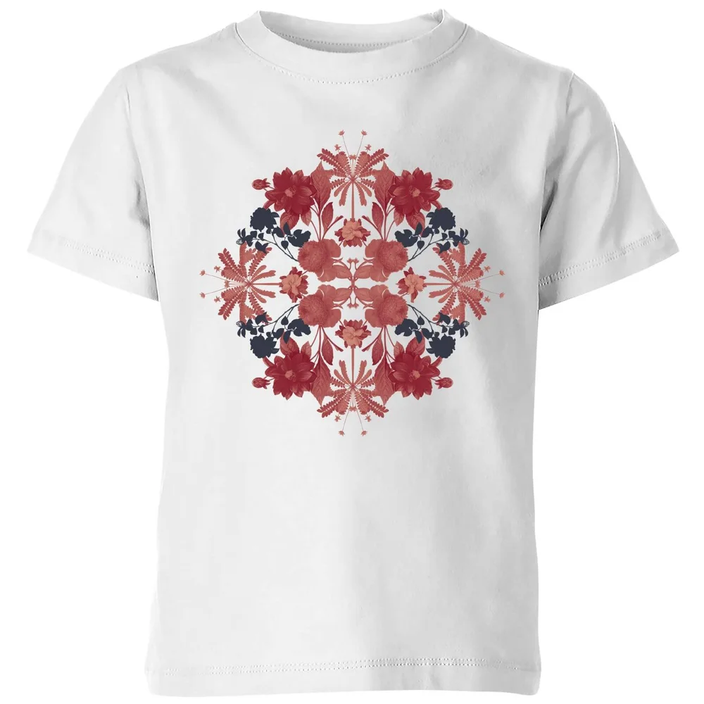 Natural History Museum Flowers And Leaves Kids' T-Shirt - White - 3-4 Jahre - Weiß Bild 1