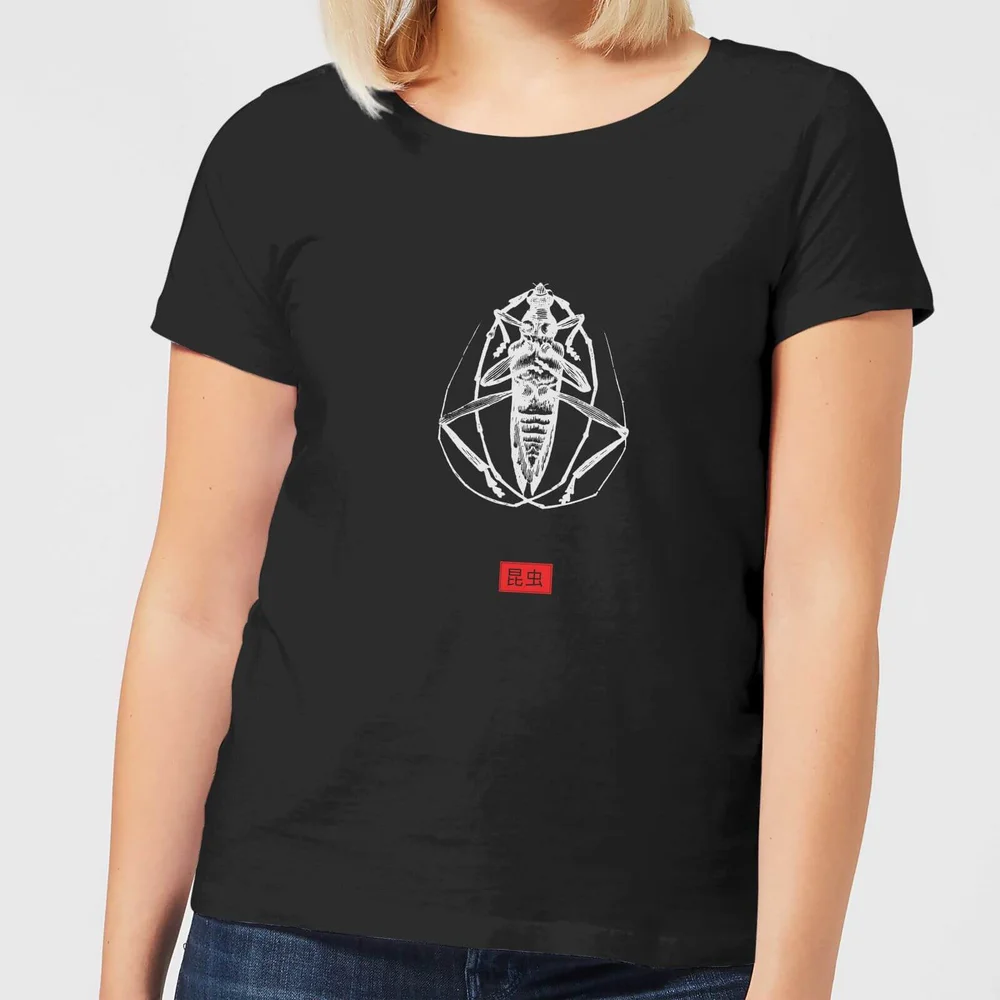Natural History Museum Bug Fashion Print Women's T-Shirt - Black - S - Schwarz Bild 1