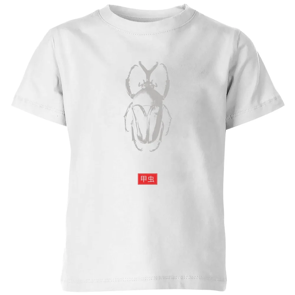 Natural History Museum Beetle Fashion Print Kids' T-Shirt - White - 3-4 Jahre - Weiß Bild 1