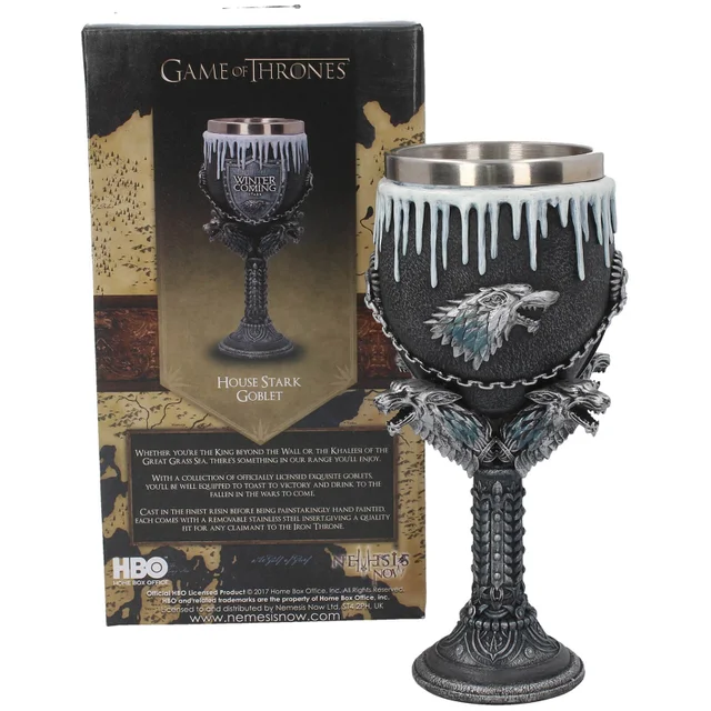 Game of Thrones Haus Stark Kelch