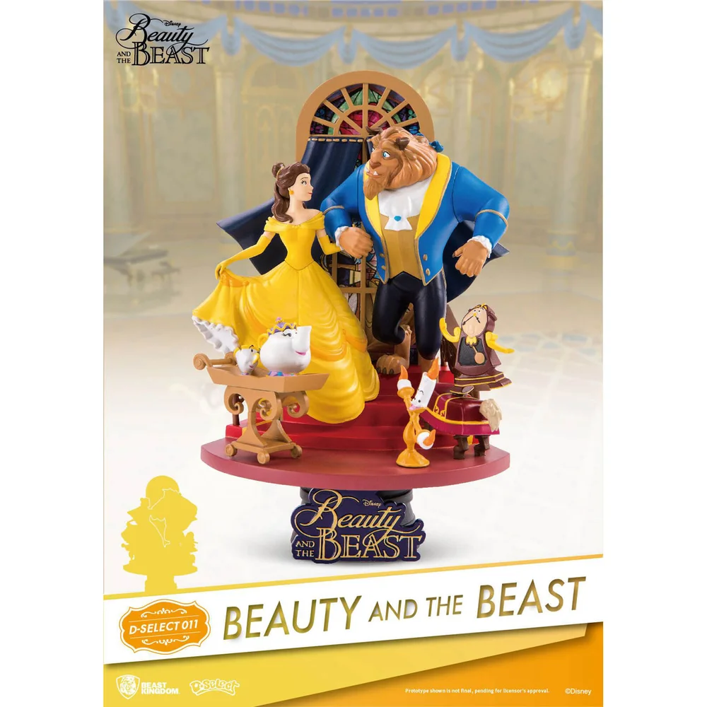Die Schöne und das Biest D-Select PVC Diorama 15 cm Bild 1