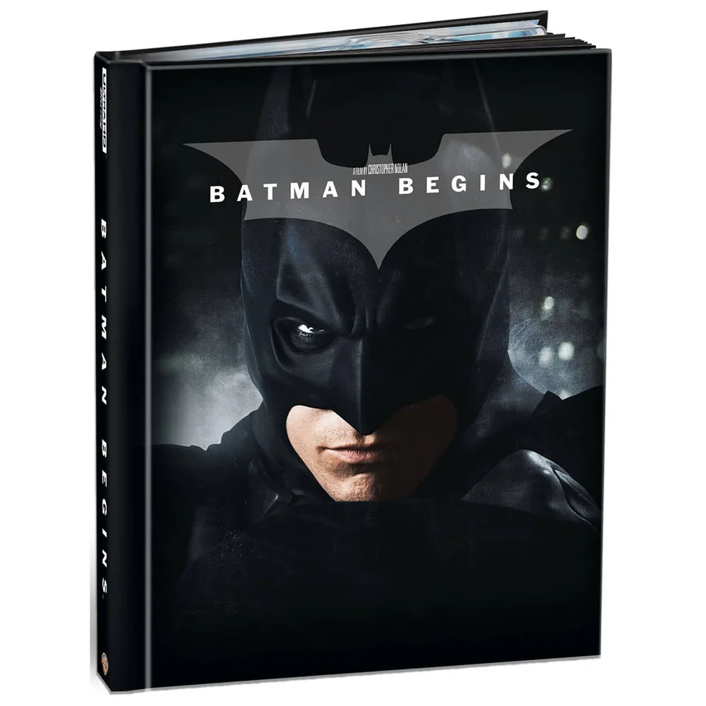 Batman Begins – 4K Ultra HD Limited Edition Film Book Bild 1