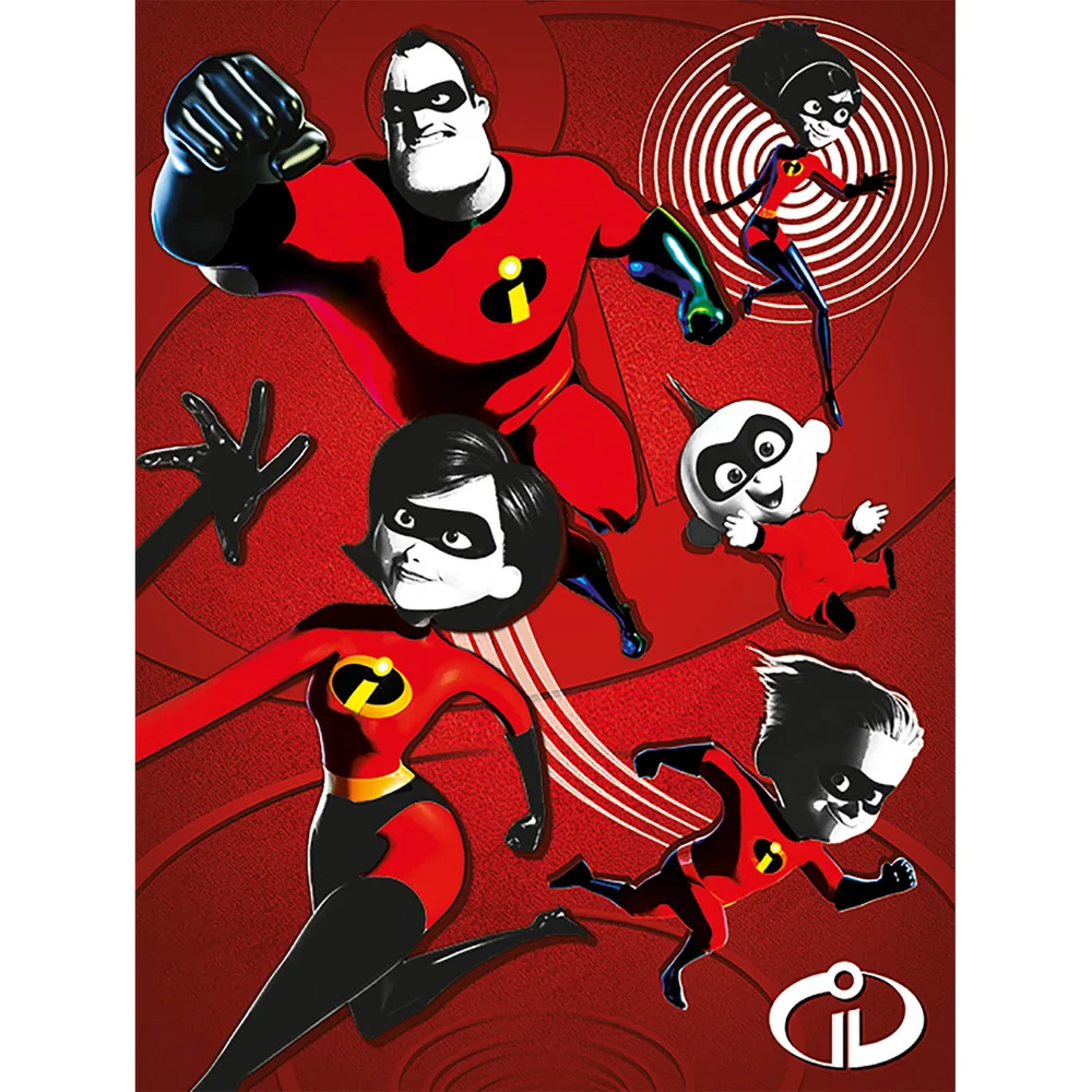 Incredibles 2 (Family) 60 x 80cm Canvas Bild 1
